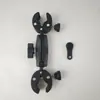 Cámara de Acción Montura para Bicicleta Motocicleta Soporte Antirrobo Giratorio Universal Disparo Pinza Fuerte Montura para Ciclismo