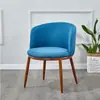 Juego de Mesa y Sillas de Negociación Imitación Madera Maciza Nórdica, Sillas Modernas Minimalistas, Mesa Redonda Creativa para Ocio, Sillas de Comedor para Cafetería y Tienda de Té de Leche