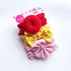 Diadema de Rosquilla para Niños Europeos y Americanos Set de Tres Piezas de Accesorios para el Cabello de Niñas de Flores Triples Diadema de Nylon para Bebé Tocado