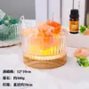 Cristal Natural Pedra Original Luminária Noturna Pedra de Incenso de Expansão Pedra de Aromaterapia Tigela de Desmagnetização Ornamentos de Iluminação Decoração de Casa Artesanato Atacado