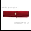 Exquisita bolsa de terciopelo para guardar joyas, bolsa portátil para guardar joyas, almacenamiento de collares, herramienta plegable para guardar accesorios de mano
