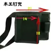 Nuevo Bolso de Cinturón de Herramientas de Lona Engrosado Resistente al Desgaste Electricista Mantenimiento Decorador Bolsillo Multifuncional para Clavos Carpintero Bolsa de Cintura