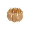 Pulsera Rombo de Acrílico Beige Irregular Transfronteriza Europea y Americana, Pulsera Estilo Retro, Joyería de Diseño Nicho al por Mayor