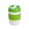 Suporte para Celular de Celebridade da Internet, Copo de Água de Vidro com Canudo, Copo de Viagem Resistente a Altas Temperaturas, Copo Duplo Portátil para Uso Externo, Copo de Presente