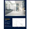 Pizarra Brillante 900*1800 para Toda la Casa con Textura Ilimitada que Puede Usarse como Pizarra de Pared y Suelo Ingeniería Decoración del Hogar