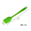 Rascador de Silicona Dividido al por Mayor Rascador de Cocina para Hornear Espátula para Crema de Pastel Resistente a Altas Temperaturas Rascador Mezclador Stock Disponible