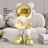 Adornos de Sala de Estar de Astronauta, Accesorios para el Hogar, Mueble de TV de Entrada, Oficina Luminosa de Astronauta, Mudanza a Casa Nueva, Regalos