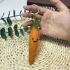 Fieltro de Lana Nepalí Lindo Vegetal Comida Fruta Uva Naranja Manzana Colgante Llavero Creativo Decoración de Bolso