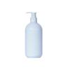 Botella PET de 400 ml de hombro redondo directa de fábrica, botella de champú, plástico soplado, botella vacía, botella de baño