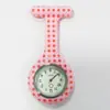 Popular Reloj de Pulsera Redondo para Enfermera con Transferencia de Agua y Estampado Colorido, Correa de Silicona, Reloj de Moda Universal para Estudiantes Mujeres, Esfera al por Mayor