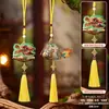 Saquinho de Incenso do Festival do Barco-Dragão, Pequeno Saquinho de Fragrância Zongzi, Produto Acabado Feito à Mão, Saquinho Repelente de Mosquitos de Artemísia, Ornamento de Bolsa da Sorte para Pendurar no Carro Portátil