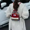Bolso Pequeño de Cuadros de Moda para Mujer 2025 Nueva Moda Mochila Elegante Estilo Universitario Diseño de Nicho Bolso de Mujer de Moda