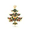 Broches Europeos y Americanos de Nueva Moda para Año Nuevo y Navidad, Pines de Árbol de Navidad, Accesorios para Mujer, Accesorios de Decoración para Ropa Transfronteriza