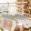 Percha para Ropa de Bebé con Múltiples Pinzas, Pinzas Especiales para Recién Nacidos, Herramienta Mágica para Secar Ropa Interior y Calcetines, Percha para Ropa de Niños