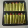 Maquillaje de Pintura Facial DIY de 16 Colores Accesorios de Maquillaje Halloween Crayones de Colores Suministros de Halloween Plumas de Graffiti Pintadas a Mano DIY
