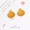 Retención de color fuerte oro con colgante de la suerte oro accesorios diy pulsera collar pulsera de perlas cuerda genuina