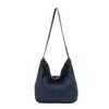 Bolso de mezclilla retro a la moda para mujer 2026 nuevo modelo bolso tote de gran capacidad para estudiantes universitarios, bolso de hombro cruzado para ir al trabajo