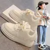 Zapatillas Deportivas para Niños 2026 Primavera Estilo Coreano Zapatos Deportivos para Niños y Niñas Zapatos Blancos Casuales Suela Suave Cómodo Transpirable para Niños Mayores