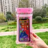 Bolsa Impermeable para Teléfono Móvil con Pantalla Táctil, Natación, Parque Acuático, Fotografía en la Costa, Bolsa Sellada, Estuche Impermeable con Airbag para Buceo y Rafting