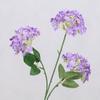 Flor Artificial Hortensia Morada Rosa Flor Artificial Decoración Arreglo Floral Sala de Estar Decoración Boda Diseño Auditorio Flor Falsa Fábrica Venta al Por Mayor
