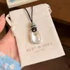 Estilo Minimalista Cadena Larga para Clavícula de Gota de Agua Plateada para Mujer Nuevo Estilo 2026 Elegante Versátil para el Trabajo Accesorios de Collar Ajustables