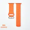 Adecuado para Apple Watch Correas de Reloj Watch1-9/Se Hebilla Samsung Correa de Bucle de Silicona Oceánica S10Ultra