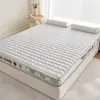 Nueva sábana de cama de algodón aeróbico antibacteriana de seda de leche clase A con cojín de espuma viscoelástica 3D elevado
