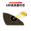 Pegatina para Coche Ojo de Diablo Luces LED para Cristales Delanteros y Traseros Interfaz USB Dinámica Cableado Gratuito Camión Camión Coche Pantalla de Expresión