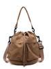 Bolso de Relajación Transfronterizo para Mujer 2025 Nuevo Bolso Bandolera de Hombro Versátil Popular Bolso Cubo Portátil Mochila