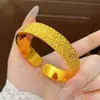 Pulsera Abierta de Metal Ojo de Gato para Mujer, Venta Directa de Fábrica, En Stock, Joyería Sólida de Gama Alta, Soporta Dropshipping
