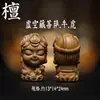 Tallado de Sándalo Indio de las Ocho Deidades Guardianas, Pulsera de Cuentas Budistas DIY, Cuentas Espaciadoras para Colgantes, Joyería