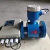 Medidor de Flujo Electromagnético Integrado Aguas Residuales Agua Limpia Tubería de Líquido Anticorrosión Medidor de Flujo para Lodo Pulpa de Papel