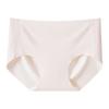 Roupa Íntima Feminina Sem Costura de Seda Gelo Verão Feminina Fina Proteína de Seda de Amora Antibacteriana Feminina Cintura Média Feminina Atacado