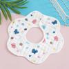 Toalha de babador infantil fabricantes de algodão para bebês por atacado Bebê Bebê Bebê produtos para bebês pétalas saliva toalha de bolso de arroz