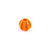 Juguete para Perro Pelota Dispensadora Perro Molar Descompresión Pelota Recompensa Pelo Dorado Teddy Juguete para Mascota Resistente a Mordidas Molar Pelota de Goma