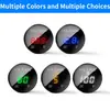 Cargador de Coche Cargador de Coche para Motocicleta Cargador de Teléfono Móvil Accesorios de Modificación Voltímetro Led Pantalla Digital DC Cargador de Coche