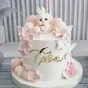Nueva Tarjeta Inserto para Pastel de Cumpleaños Feliz con Letras Inglesas Acrílicas Estilo Simple Descuento por Cantidad Grande Se Puede Personalizar