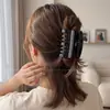 Pinza para el Cabello Dopamina Primavera y Verano Pinza Grande de Tiburón de Dibujos Animados para Cabello Grueso, Pasador de Gama Alta, Pinza para el Cabello Estilo Coreano