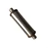 Silenciador de escape directo para modificación de coche, silenciador de acero inoxidable, resonador de escape modelo universal, silenciador