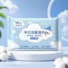Toallitas Húmedas Paquete Pequeño Agua Pura Mini Toallitas Limpiadoras Bebé Estudiantes Llevan Toallitas Limpiadoras de Manos y Boca Paquete Pequeño Personalización