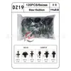 Clips de Nylon Automotrices Más Vendidos 120 Piezas para Paneles de Puerta, Paneles de Recorte Interior, Remaches de Plástico, Tornillos de Expansión y Sujetadores de Carrocería