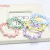 Diadema de Alta Elasticidad Banda para el Cabello Bola de Pelo para Mujer Banda de Goma Nueva Audaz Moda Trenzada Transfronteriza Tocados para el Cabello
