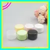 Frasco de crema de 15 ml con tapa de lengüeta botella de gel para esmalte de uñas botella de muestra de crema frasco de ungüento negro de 15 ml frasco de crema para arte de uñas