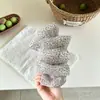 Pinza de Plátano de Malla Esponjosa~Vibras Perezosas Estilo Hong Kong 2026 Nuevo Pinza de Moda para el Cabello Accesorio de Moda para el Cabello