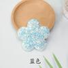 Accesorios de flores pequeñas con lentejuelas ultrasónicas, diadema para lavarse la cara con flores, accesorios para el cabello DIY