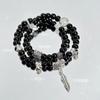 Pulsera Retro de Cuentas Ping An Estilo Chino Diseño Antiguo Pulsera Cool de Alta Gama Estilo Nacional Novia Pulsera Simple