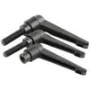 Tornillo de Manija de Posicionamiento Ajustable, Manija de Bloqueo Ajustable en Forma de L de 7 Formas, Manija Ajustable