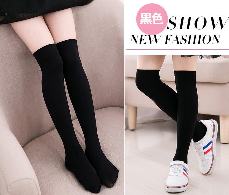 舞蹈袜 儿童长筒袜 中筒袜 过膝袜