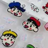 Sky Seleciona uma Variedade de Adesivos de Gelatina do Desenho Animado Crayon Shin-Chan, Adesivos Decorativos Divertidos para Celular, Tablet, Copo de Água, DIY
