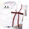 Cinta de JK sin cuello de cuerda, estilo prohibido para chica, color sólido, mango largo pequeño, accesorios para estudiante japonesa, accesorios para chica tailandesa